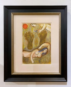 Boaz Wakes Up and Sees Ruth at His Feet