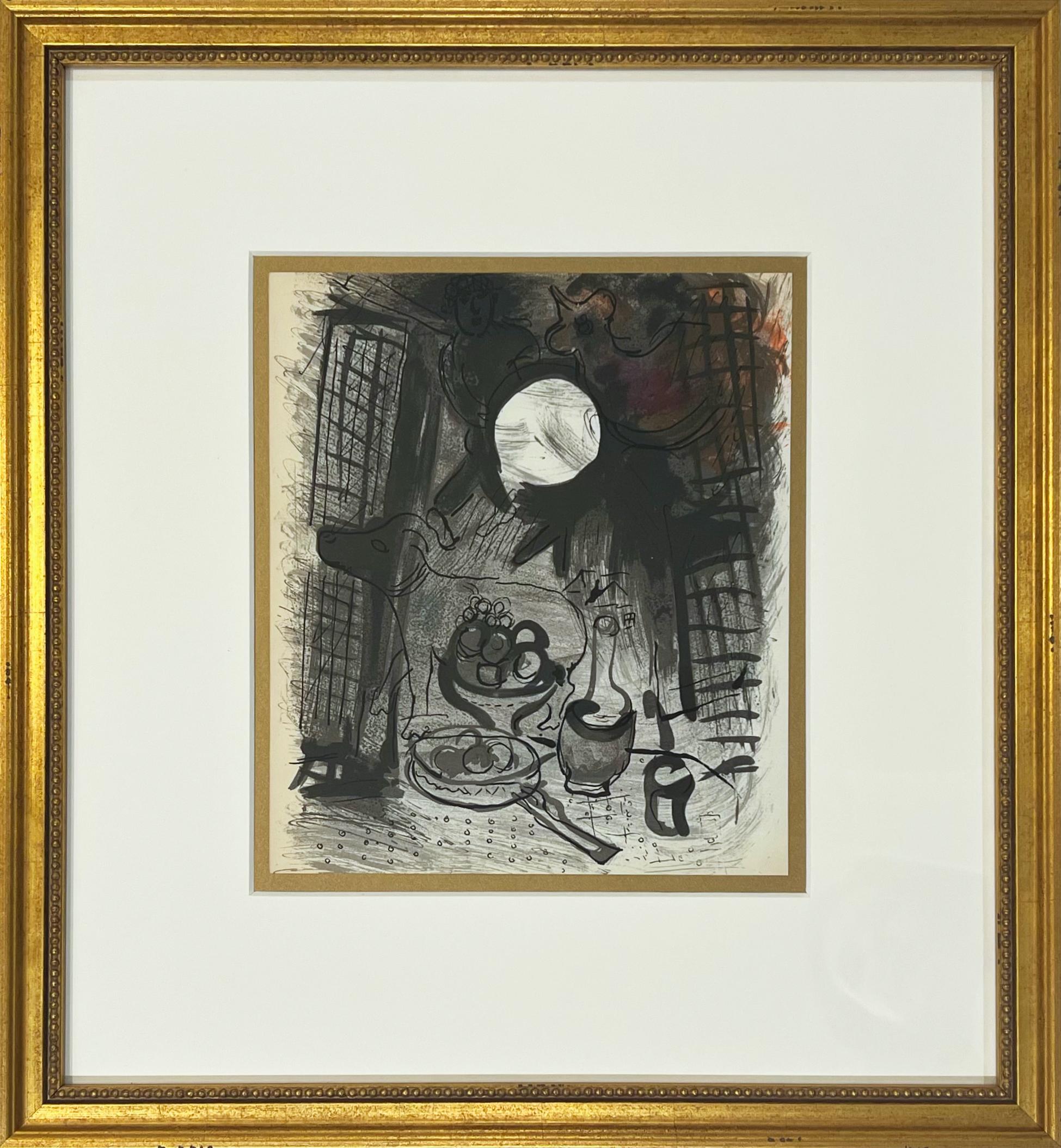 Brown Still Life from Chagall by Jacques Lassaigne