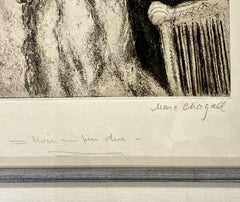 Marc Chagall “Cantique de David Sorlier 272”