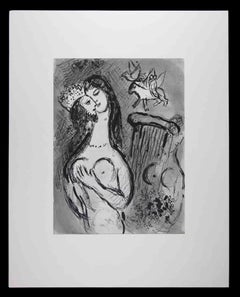 marc chagall cantique des cantiques Cantique des Cantiques - Original Héliogravure by Marc Chagall - 1960
