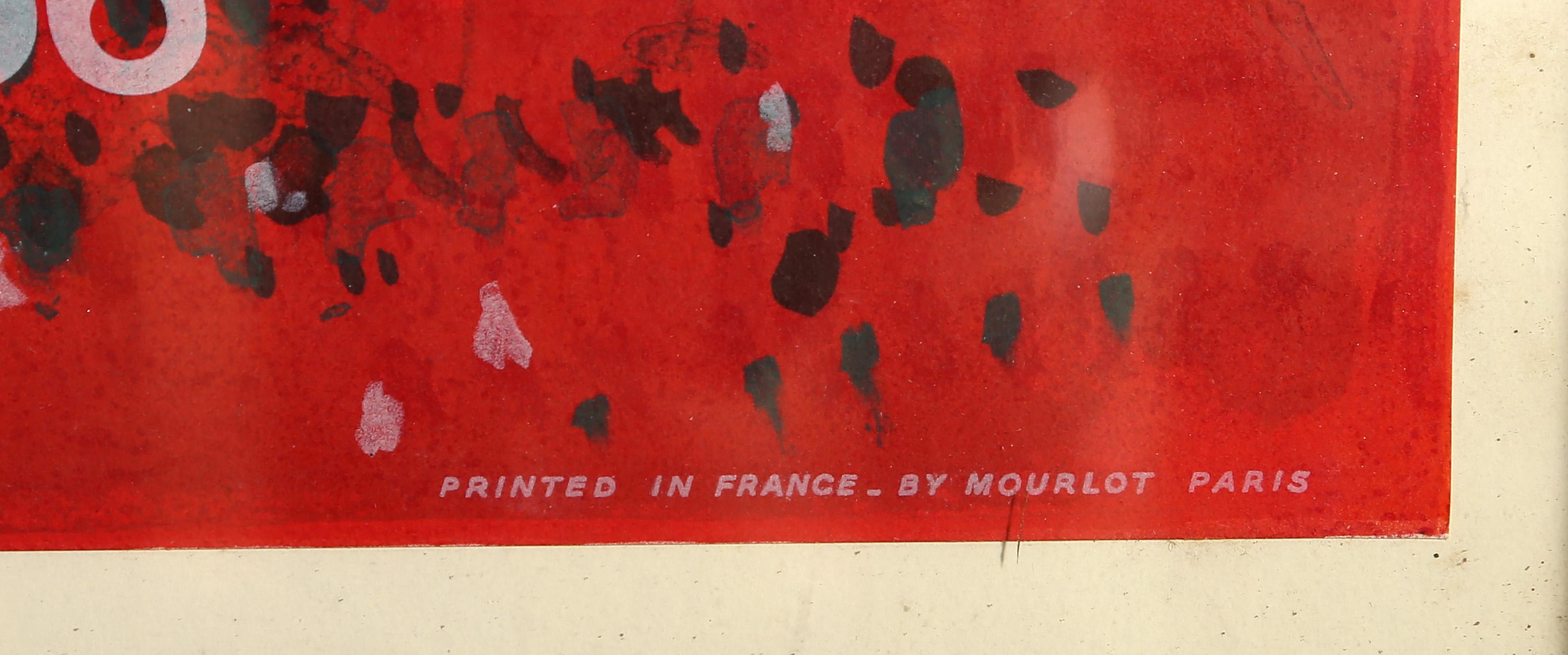 Carmen, affiche lithographique d'après Marc Chagall 1966 en vente 2