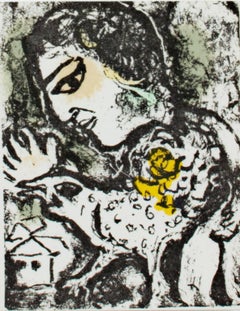 "Carte de Voeux #731", Lithographie de Marc Chagall dans le Catalogue Raisonné de Chagall