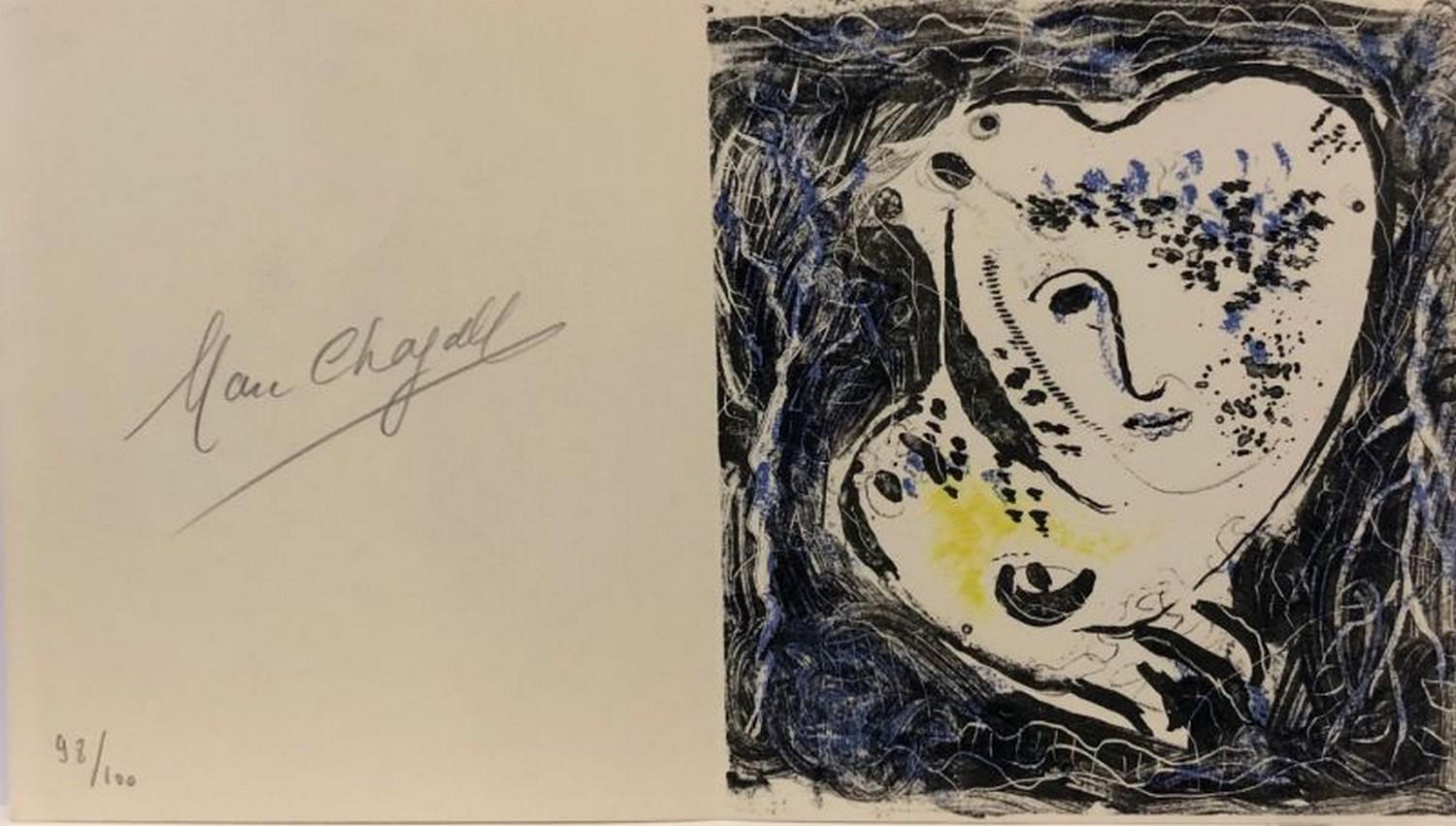 Marc Chagall Abstract Print - Catalogue - Frontispice 