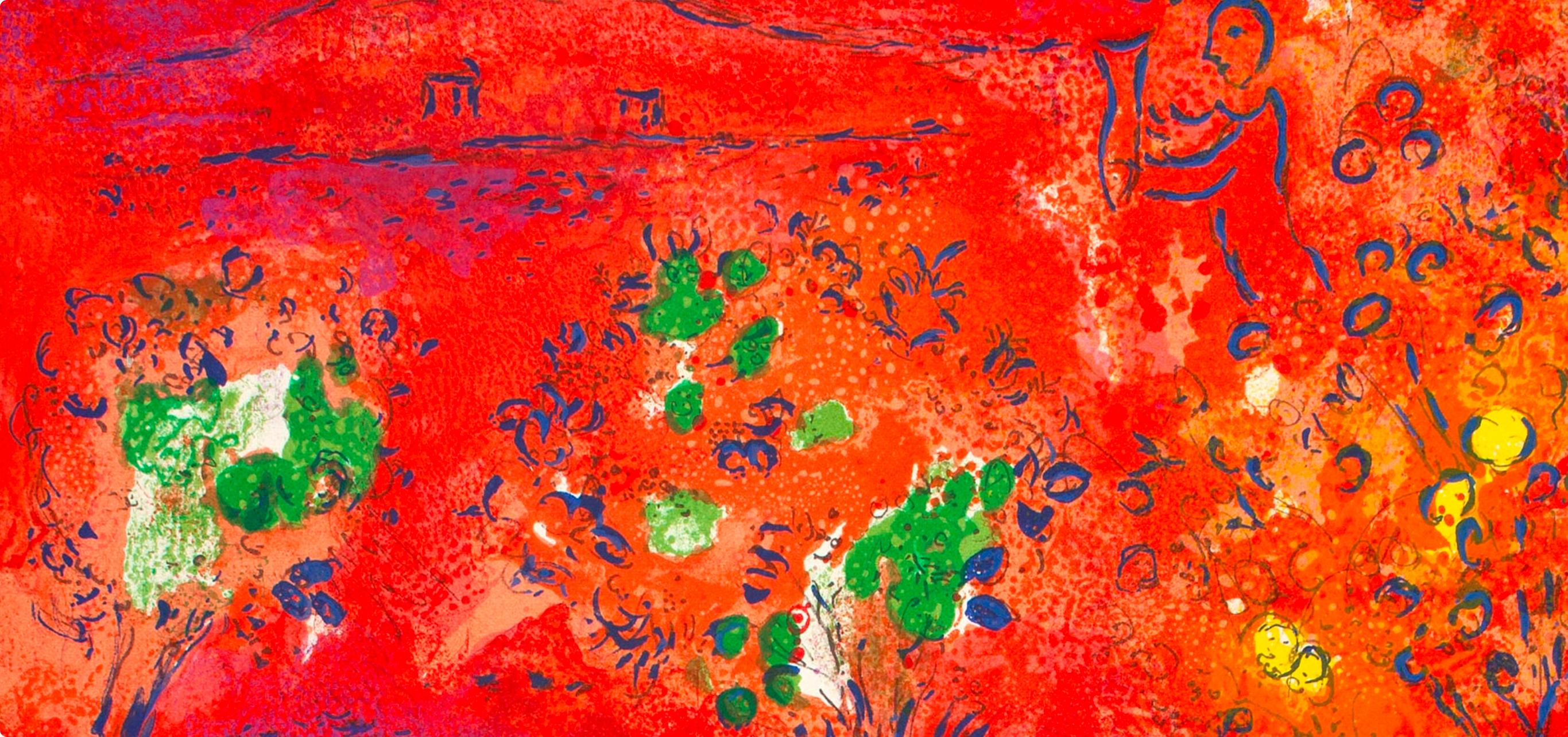 Chagall, A Midi, l'Été, Daphnis et Chloé (dopo) in vendita 2