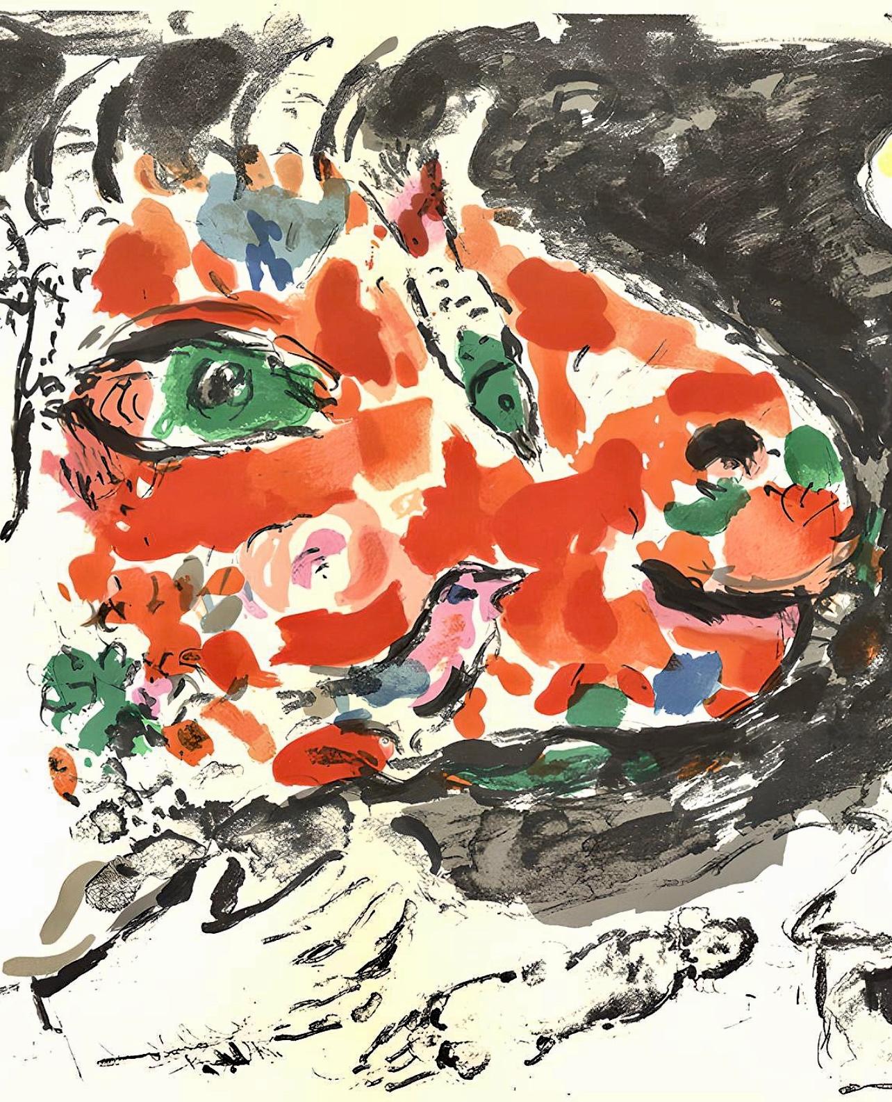 Chagall, nach Winter (Mourlot 651) (nach Winter) – Print von Marc Chagall