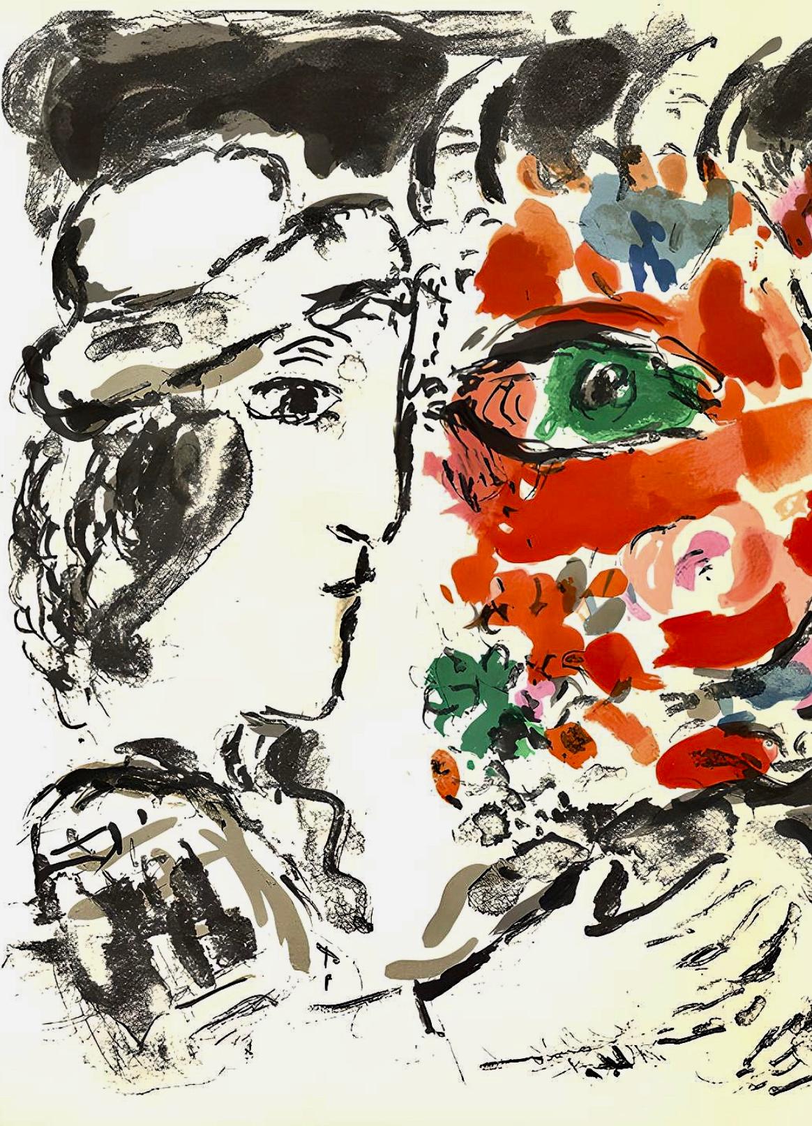 Chagall, nach Winter (Mourlot 651) (nach Winter) (Expressionismus), Print, von Marc Chagall