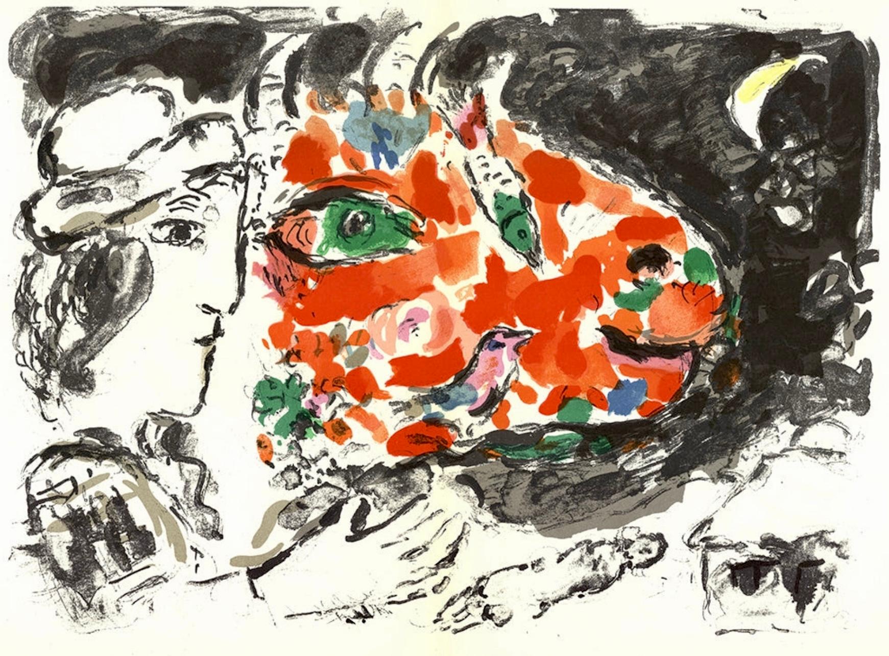 Marc Chagall Figurative Print – Chagall, nach Winter (Mourlot 651) (nach Winter)