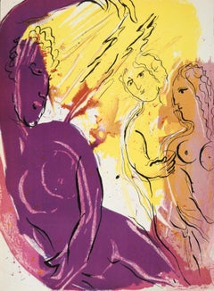 Chagall, Angel of Paradise (Mourlot 117-46 ; Cramer 25) (après)