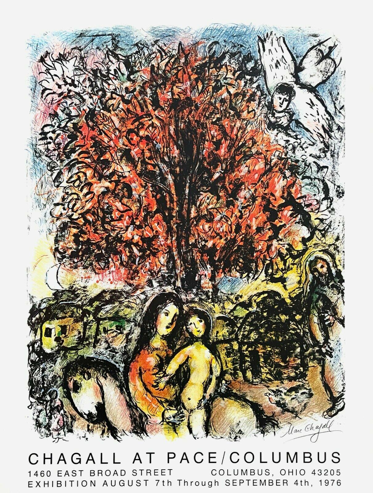 Marc Chagall Figurative Print - Chagall at Pace Columbus