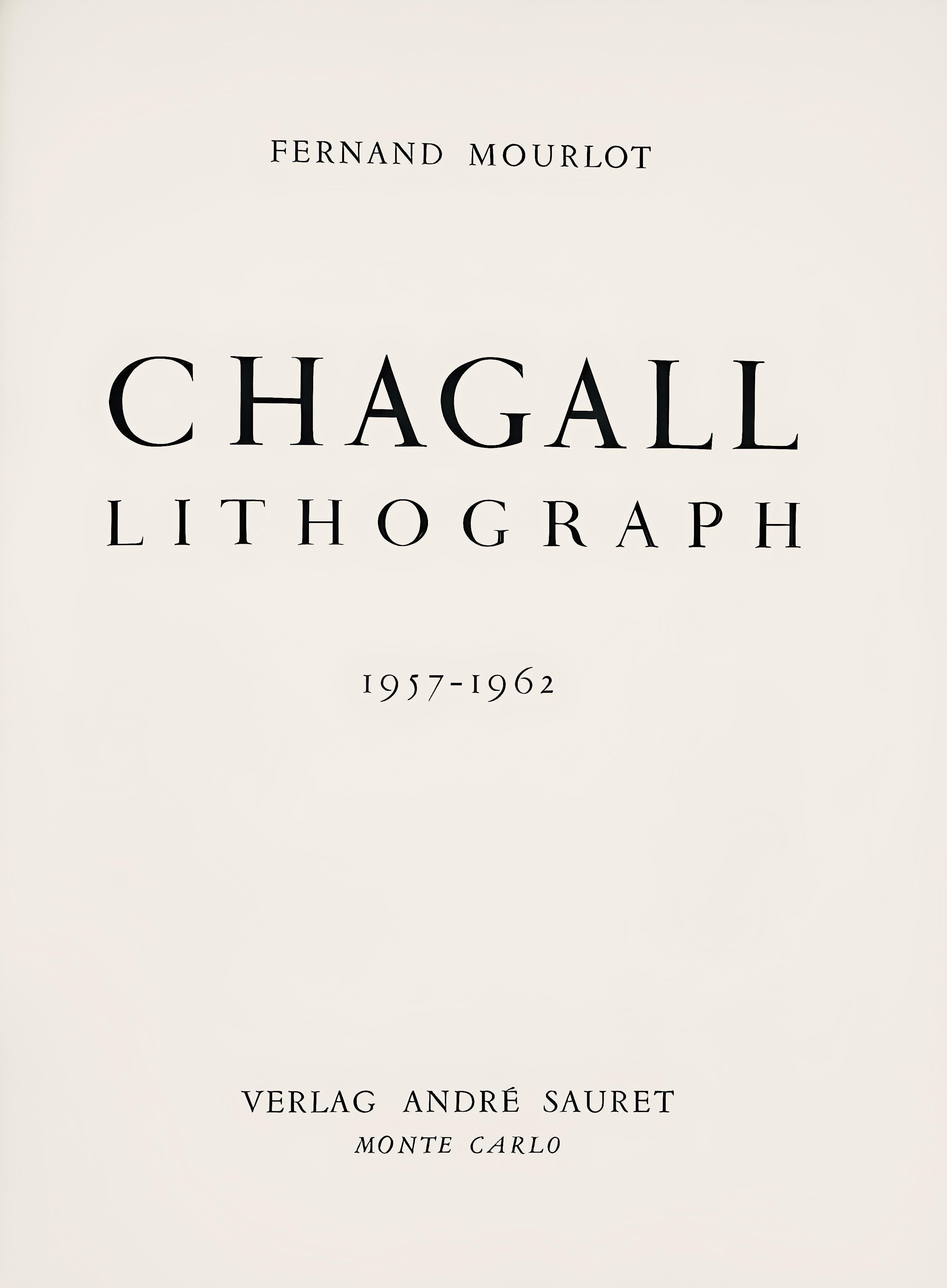 Chagall, Auto-Portrait (Mourlot 402; Cramer 56), Chagall Lithograph (after) 4