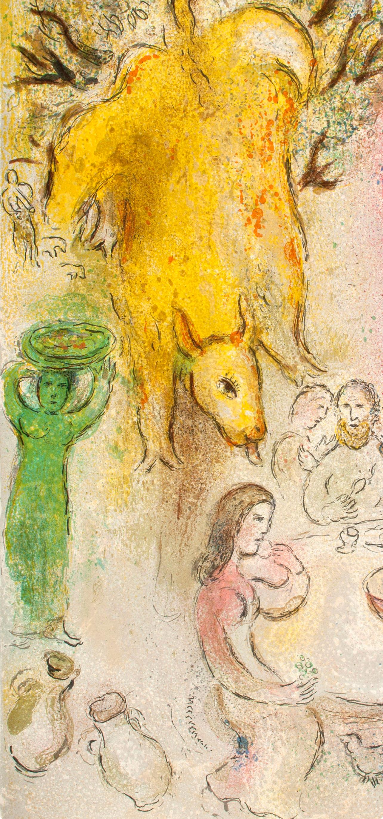 Marc Chagall, The Banquet of Pan, from Daphnis and Chloe, 1977 (after) For Sale 2