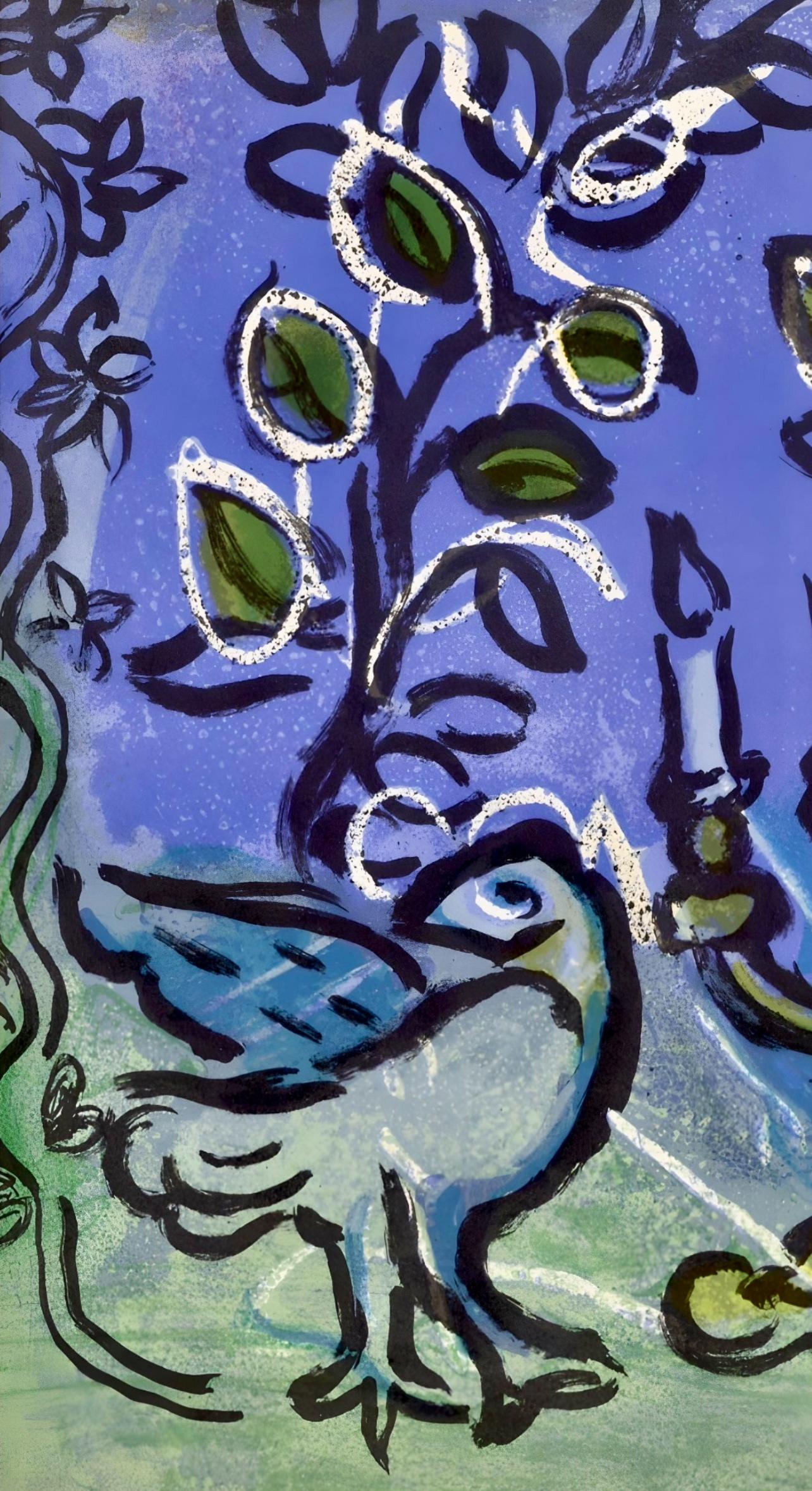 Chagall, Candlestick (Mourlot 366; Cramer 49) (after) - Print by Marc Chagall