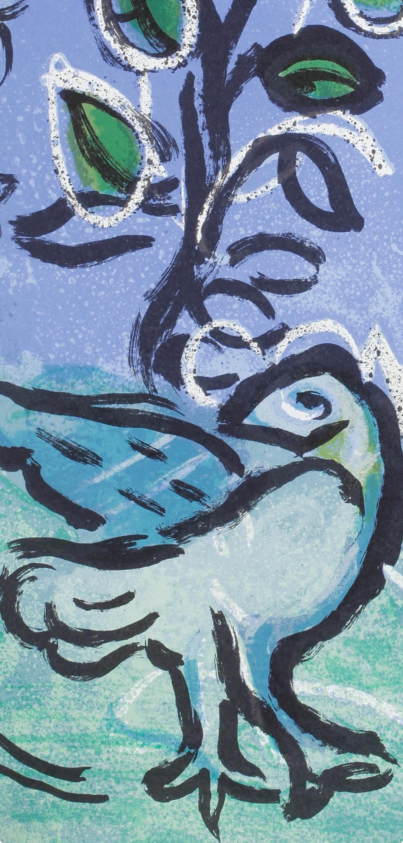 Chagall, Candlestick (Mourlot 366; Cramer 49) (after) - Print by Marc Chagall