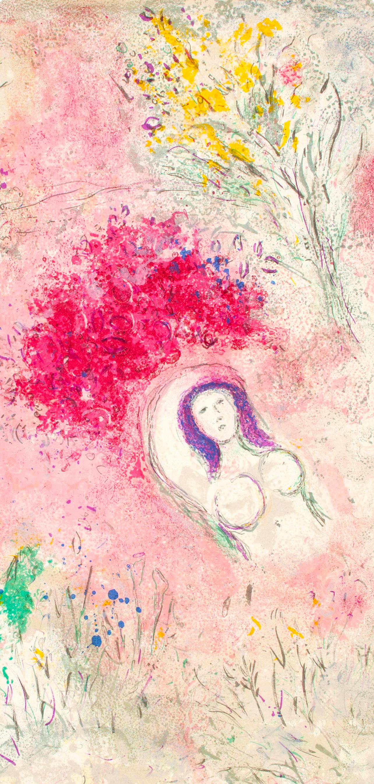 Chagall, Chloé, Daphnis et Chloé (after) - Print by Marc Chagall