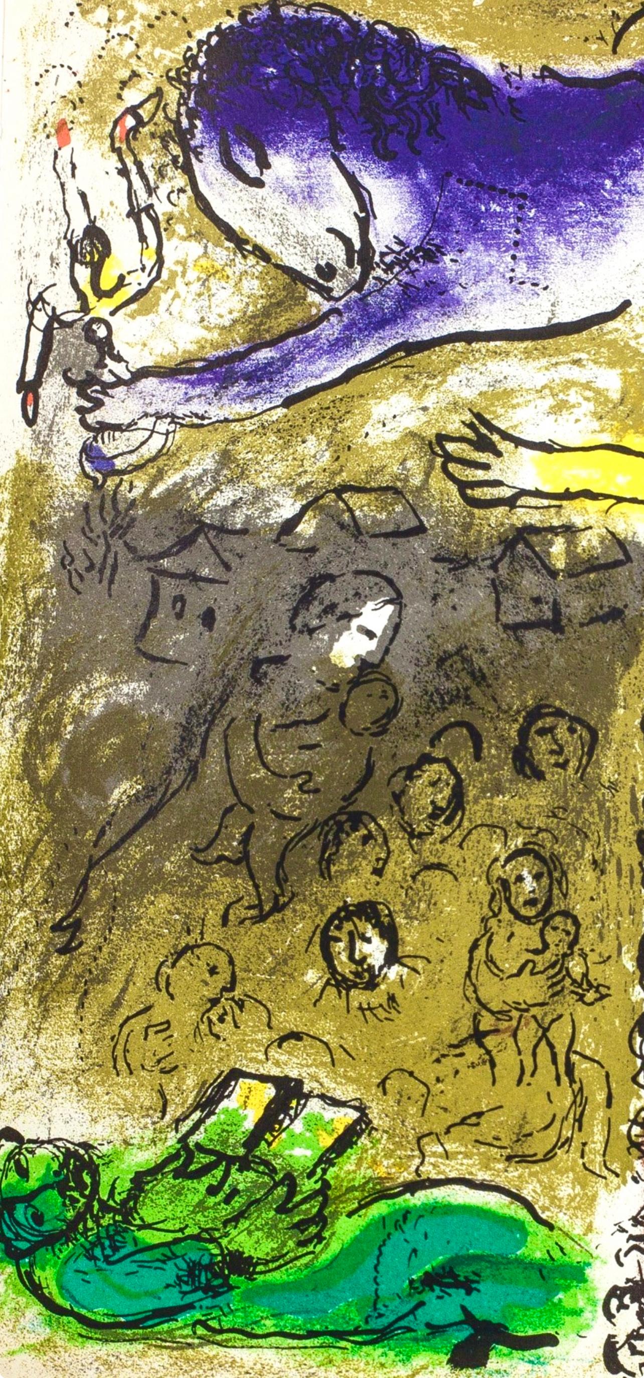 Lithograph on wove paper. Inscription: unsigned and unnumbered, as issued. Good Condition. Notes: From the volume, Chagall, 1957. Published by Maeght, Éditeur, Paris; printed by Mourlot Frères, Paris. Excerpted from the volume (translated from