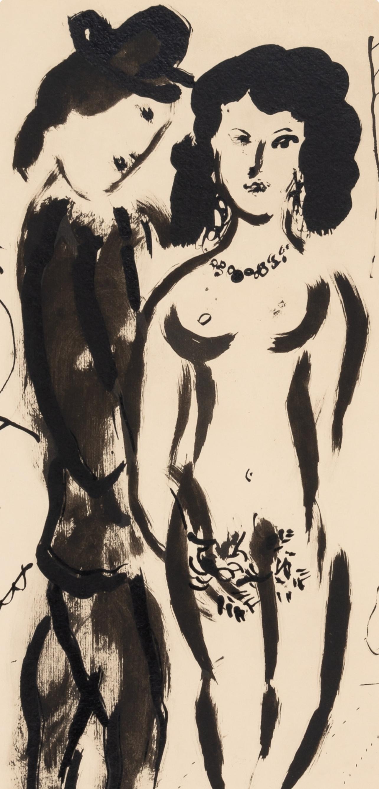Chagall, Composition, Couleur amour (after) - Print by Marc Chagall