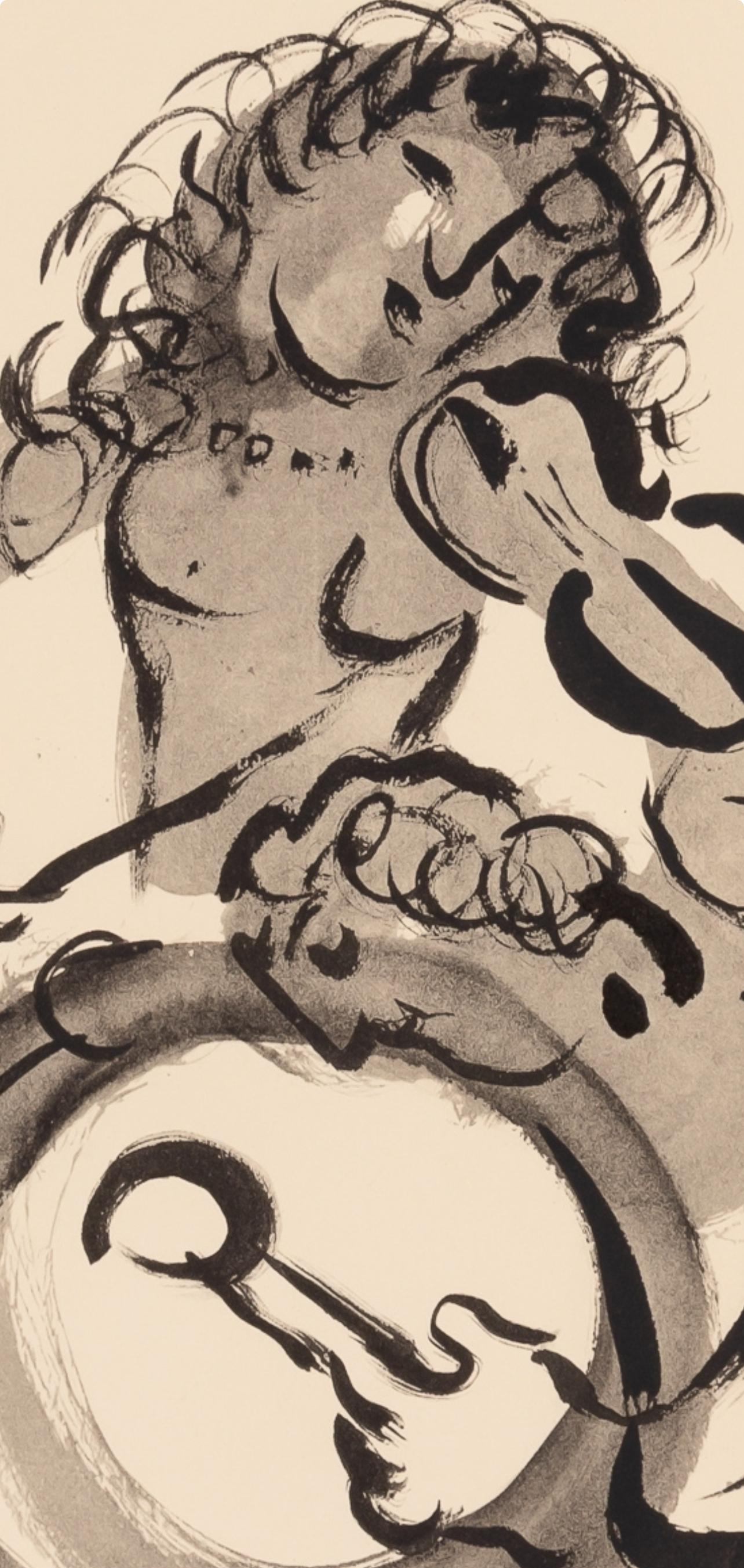 Chagall, Composition, Couleur amour (after) - Print by Marc Chagall