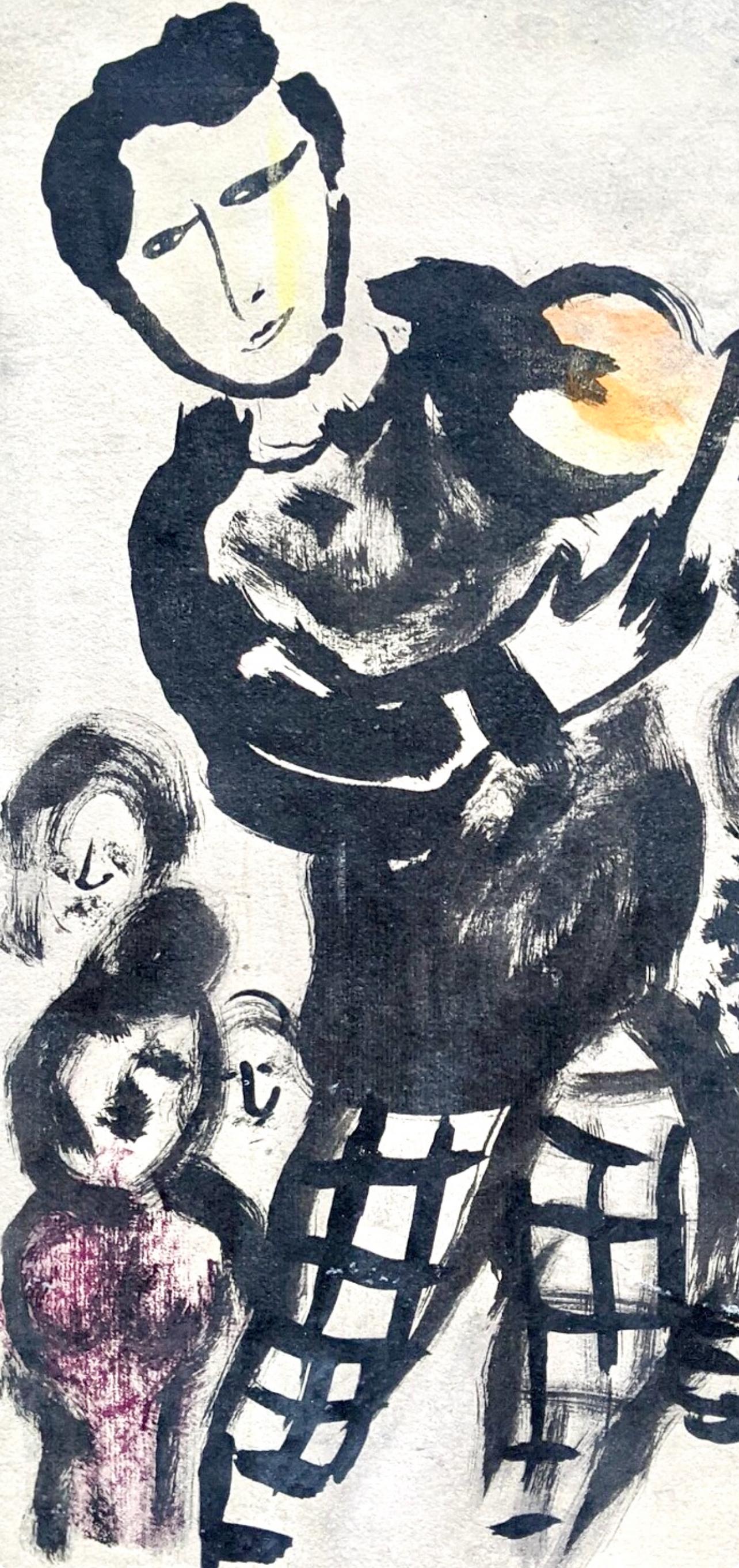 Chagall, Composition, Couleur amour (after) - Modern Print by Marc Chagall