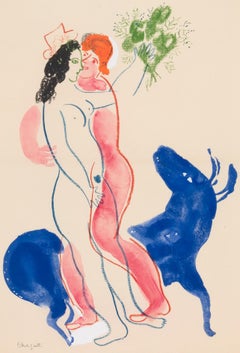 Chagall, Composizione, Couleur amour (dopo)