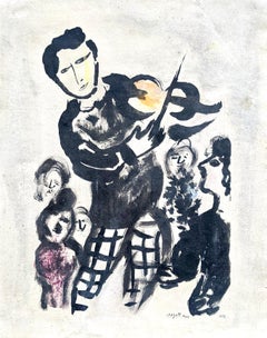 Chagall, Composition, Couleur amour (after)