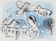 Chagall, Composizione (Cramer 104; Mourlot 917), Derrière le Miroir (dopo)