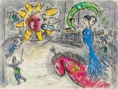 Chagall, Composición (Cramer 110; Mourlot 945), Derrière le Miroir (después de)