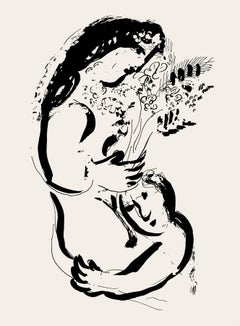 Chagall, Composición (Cramer 33), Derrière le Miroir (después)