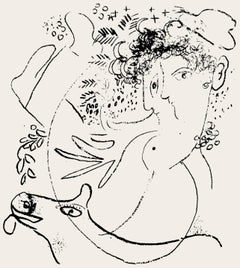 Chagall, Composition (Cramer 33; Mourlot 177), Derrière le Miroir (after)