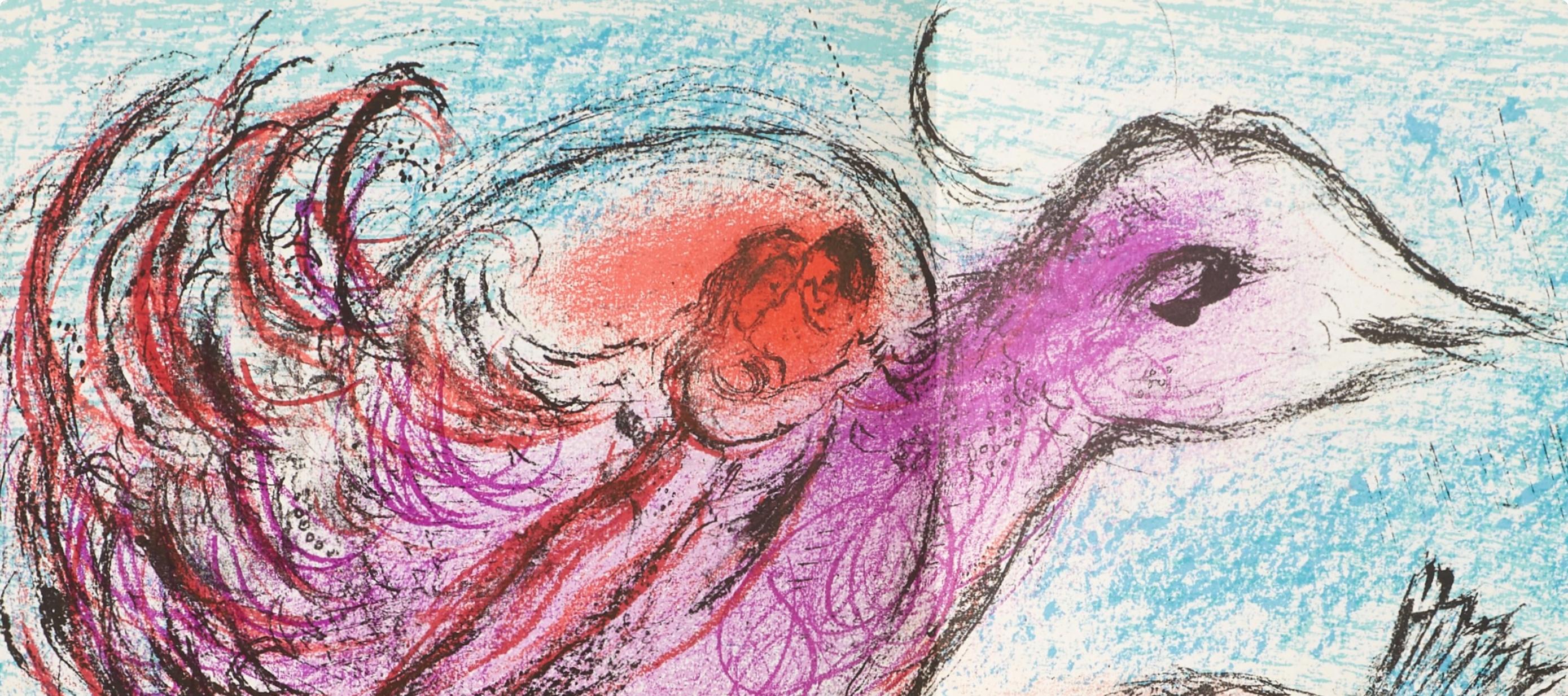 Chagall, Composition (Cramer 50; Mourlot 356), Derrière le Miroir (after) - Print by Marc Chagall