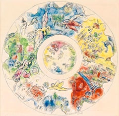 Chagall, Composición (Cramer 61), Le Plafond de l'Opéra de Paris (después)
