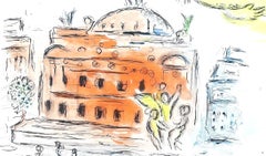 Marc Chagall, Homage to Garnier, The Ceiling of the Paris Opera, 1965 (after)