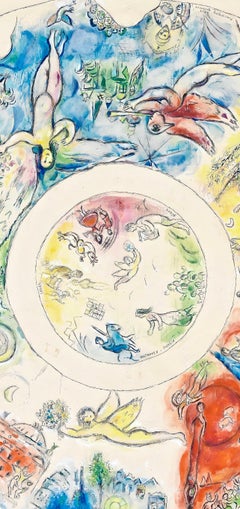 Marc Chagall, Le plafond de l'Opéra de Paris, 1965 (after)