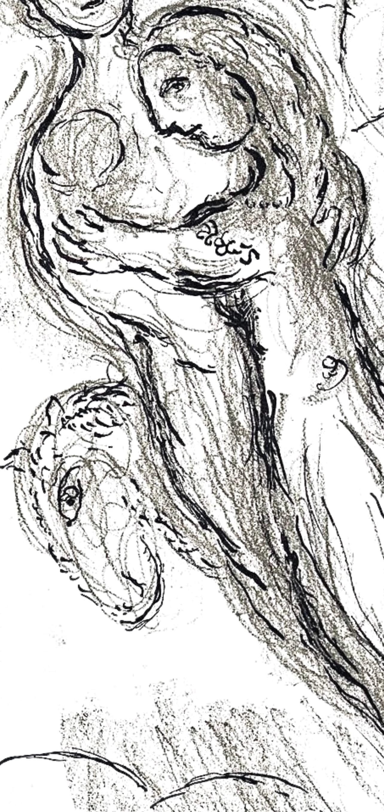 Chagall, Komposition (Cramer 61; Mourlot 434), Le plafond de l'Opéra (nach) im Angebot 1