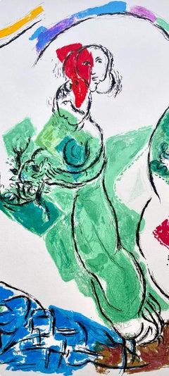 Marc Chagall, The Painter with the Green Palette, 1964 (after)