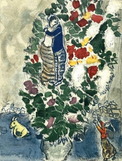 Chagall, Composición, Les Peintres mes amis (después de)