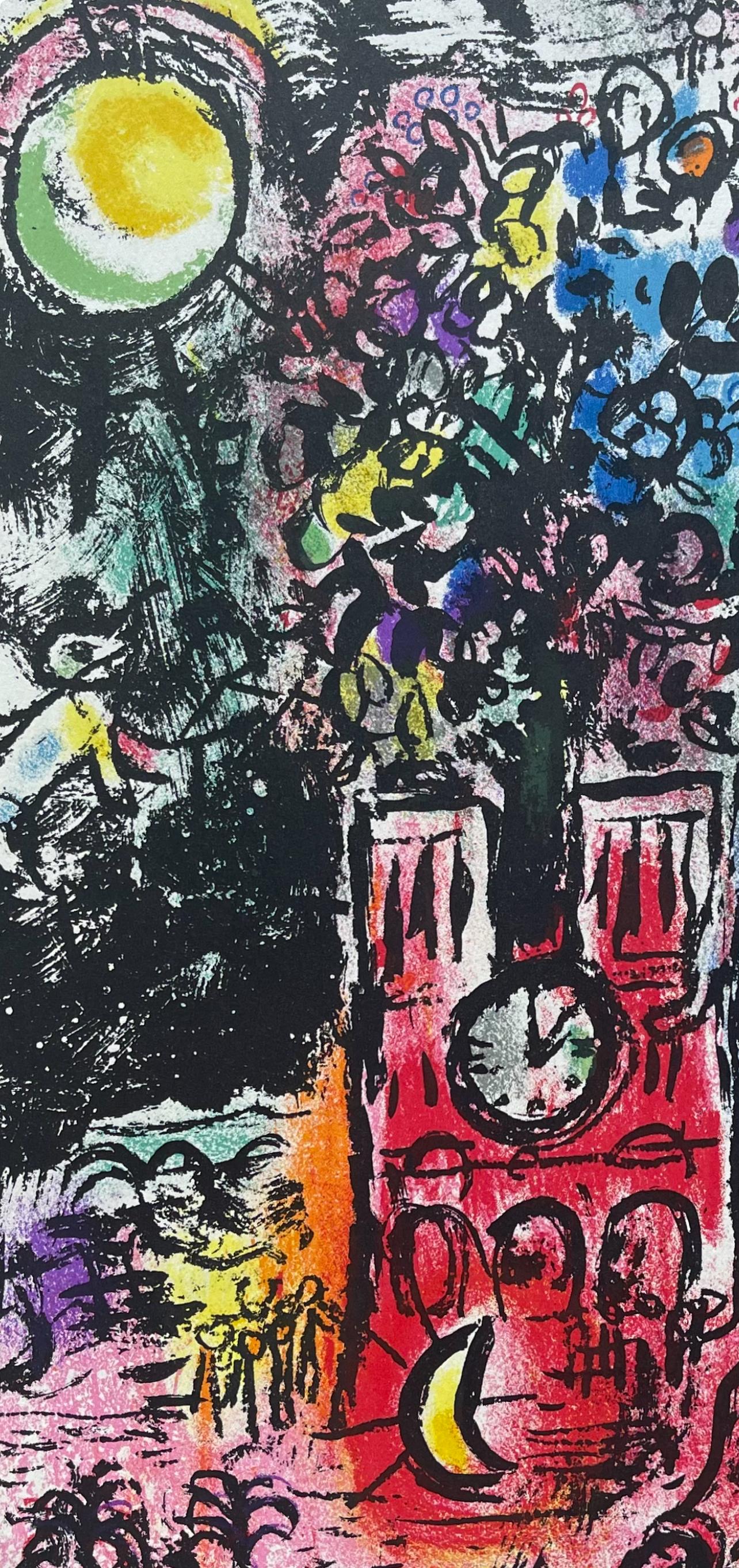 Chagall, Composition (Mourlot 297; Cramer 40), Derrière le miroir (after) - Print by Marc Chagall