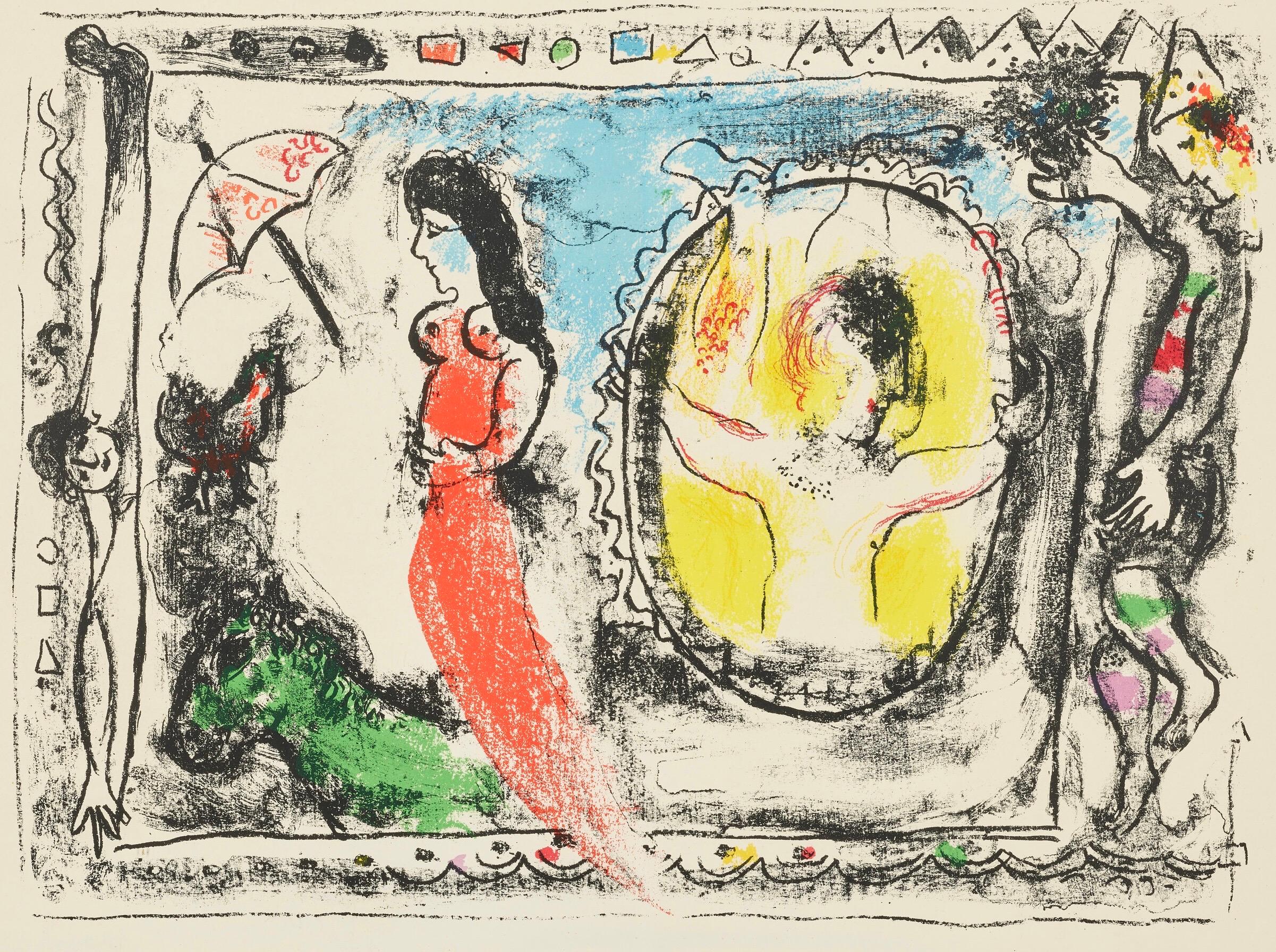 Chagall, Composizione (Mourlot 412; Cramer 59), Derrière le miroir (dopo)