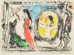 Chagall, Composición (Mourlot 412; Cramer 59), Derrière le miroir (después)
