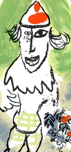 Chagall, Composition (Mourlot 468), Derrière le miroir (after)