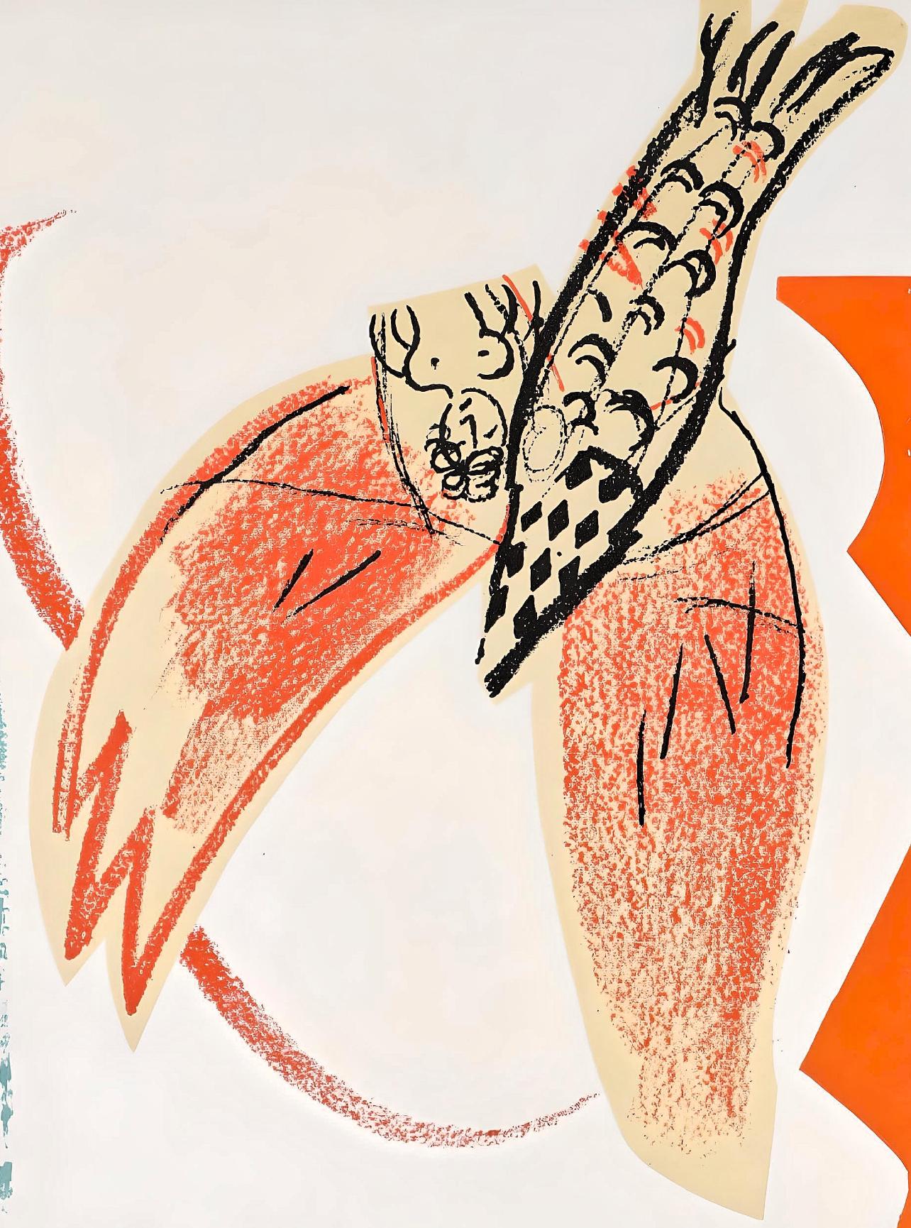 Chagall, Komposition (Mourlot 470a), XXe Siècle (nach) im Angebot 1