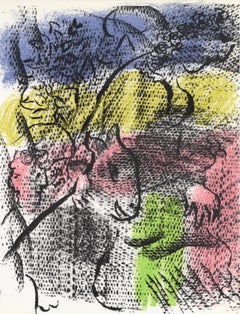 Chagall, Composizione (Mourlot 608), XXe Siècle (dopo)