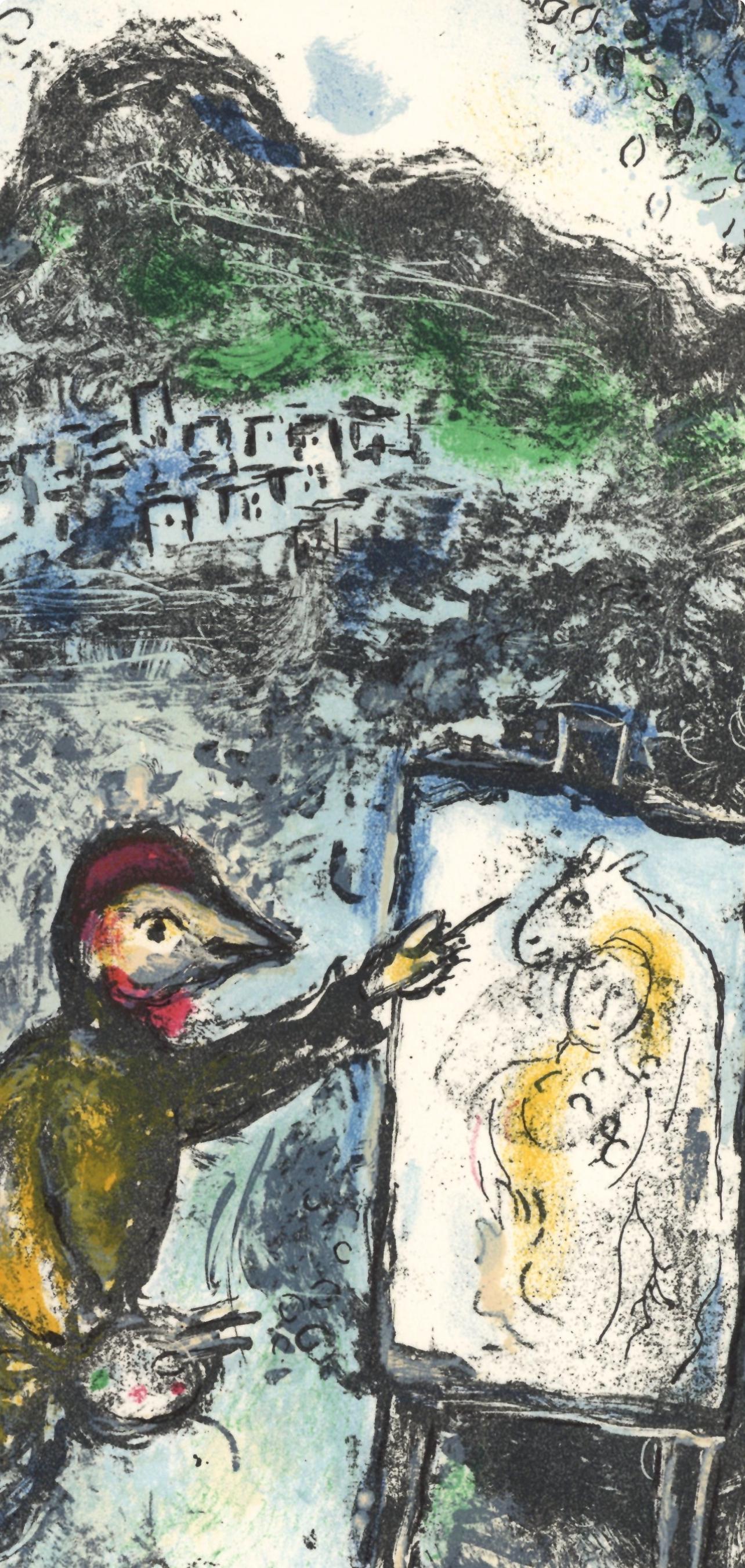 Chagall, Composition (Mourlot 646), Ceramics and Sculptures of Chagall (after) - Print by Marc Chagall