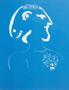 Vintage Chagall, Composition (Mourlot 729; Cramer 94) (after)
