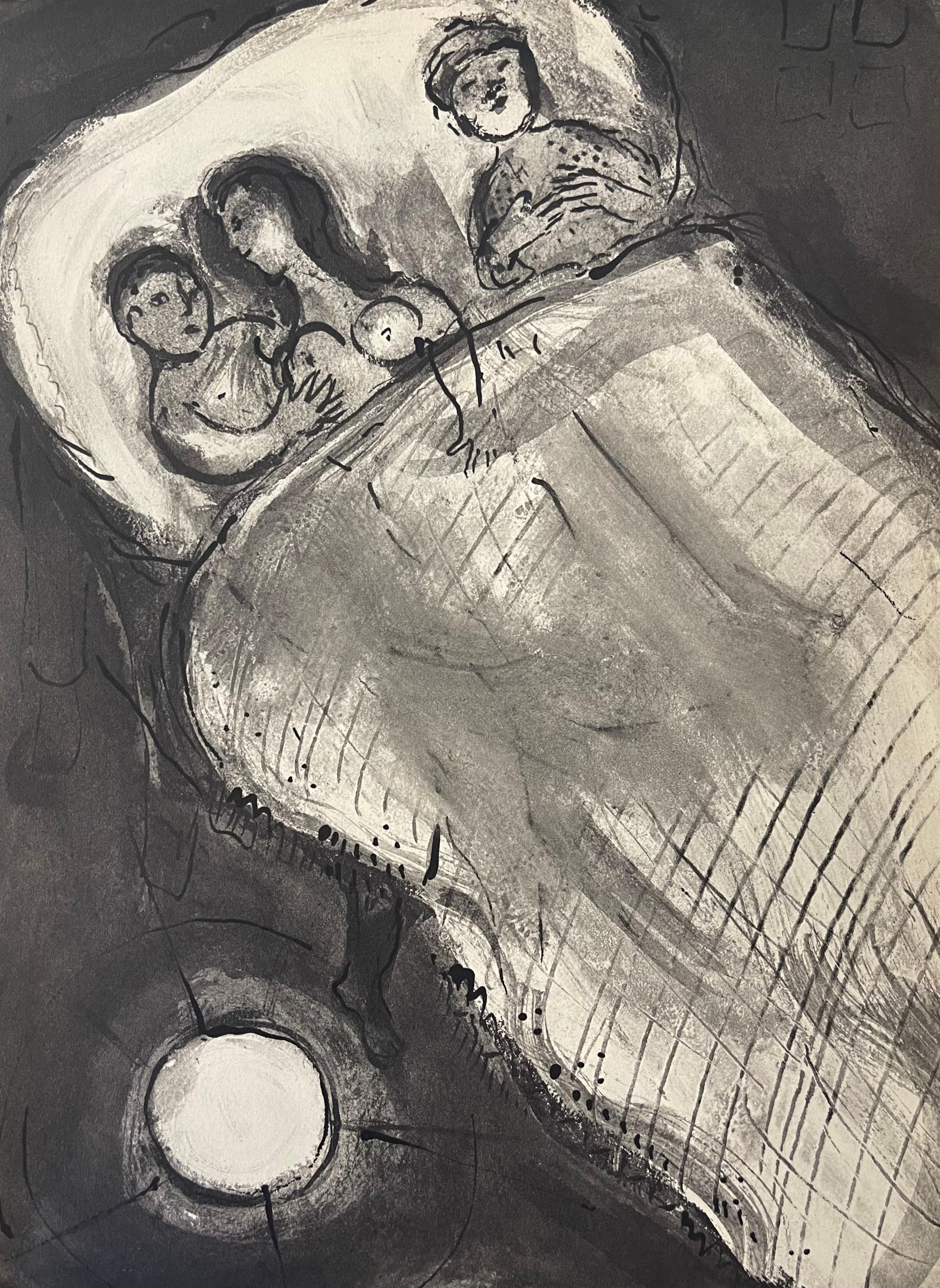 Marc Chagall Figurative Print - Chagall, Contes de Boccace, Verve: Revue Artistique et Littéraire (after)