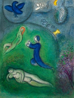 Chagall, Daphnis et Lycénion, Daphnis et Chloé (after)
