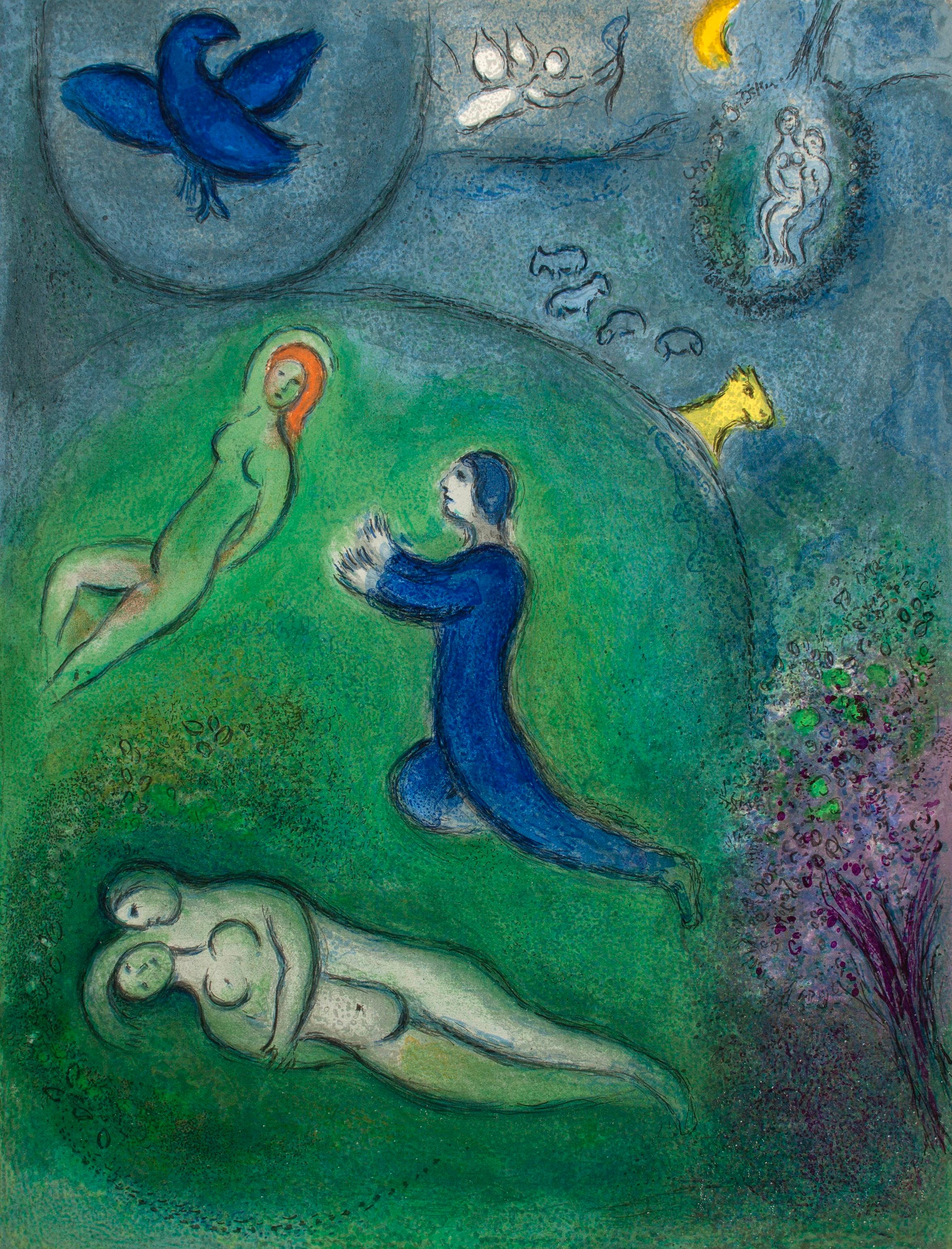 Chagall, Daphnis et Lycénion, Daphnis et Chloé (after)