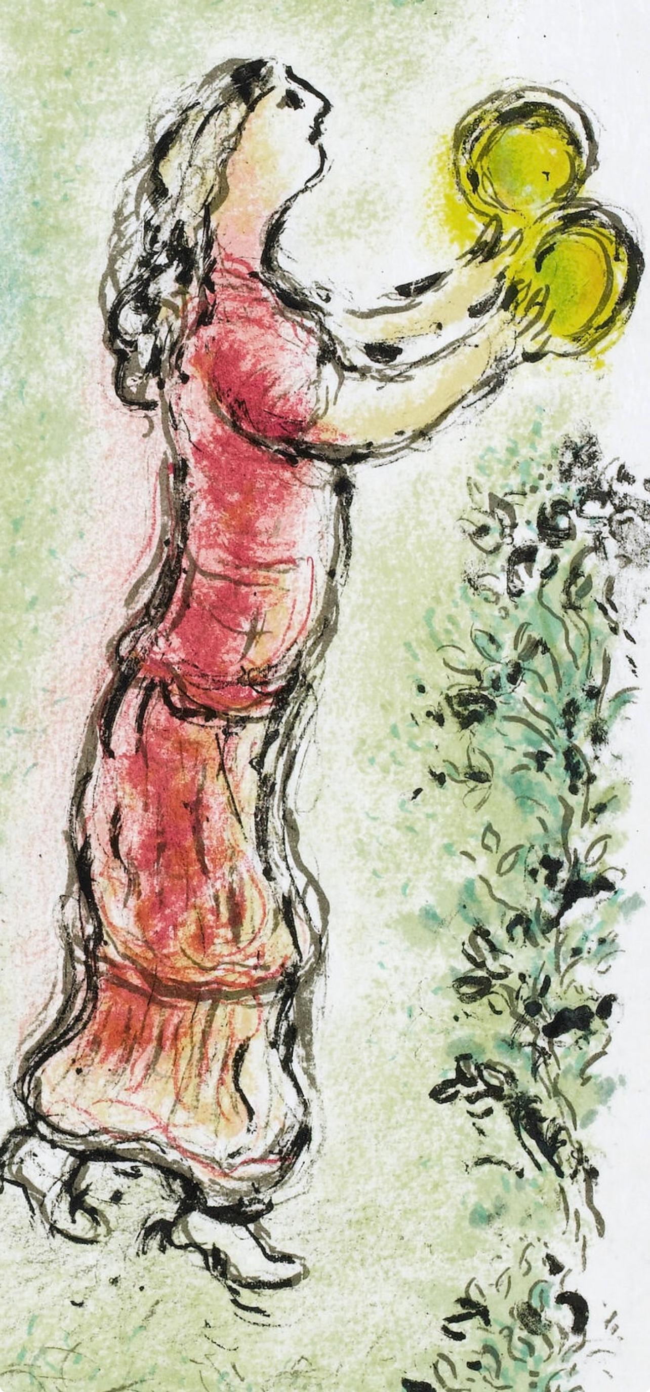Chagall, Das Fest, Homer, Die Odyssee (after) - Expressionniste Print par Marc Chagall