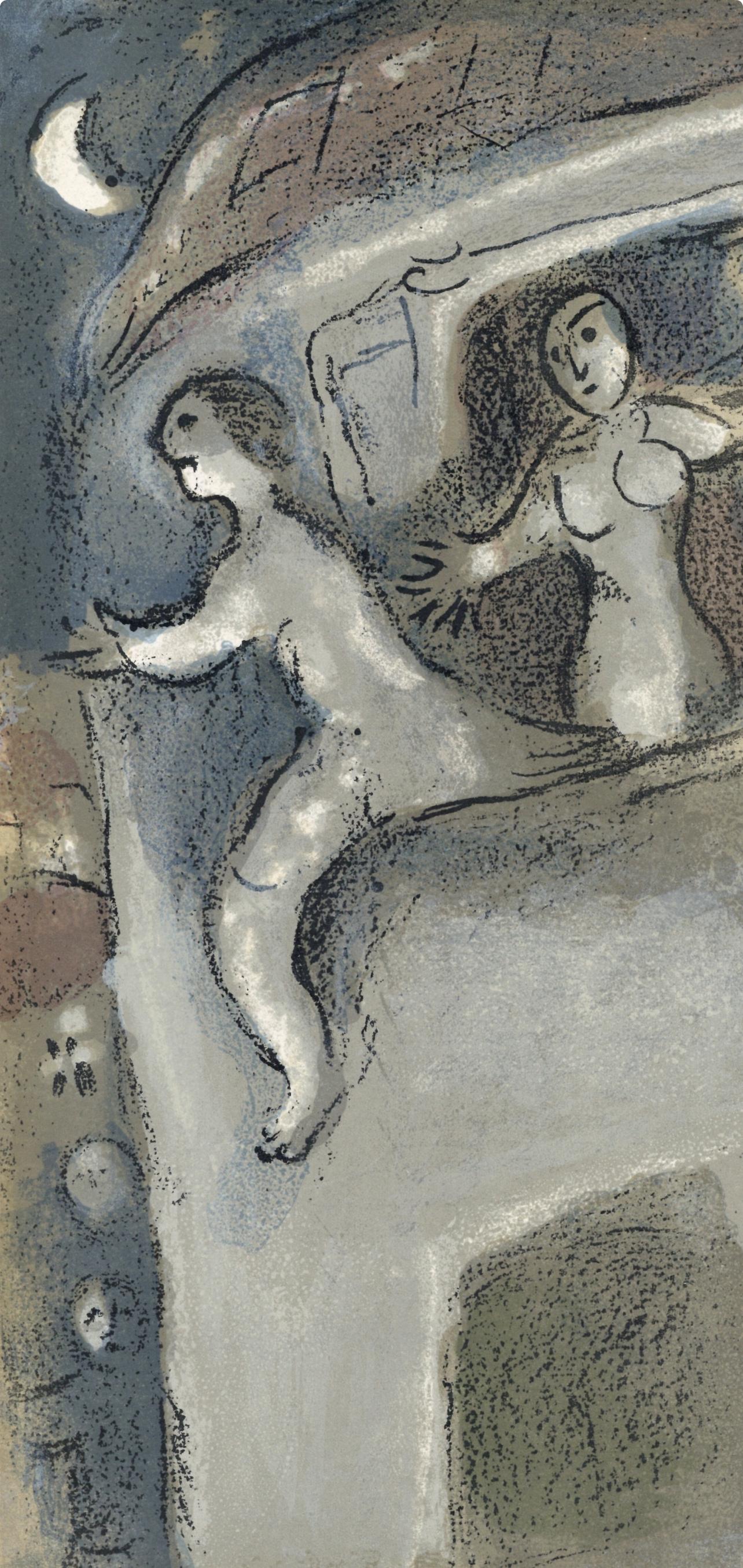Chagall, David (Mourlot 250; Cramer 42), Verve: Revue Artistique (nach) – Print von Marc Chagall
