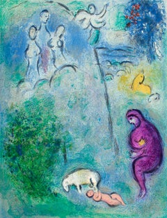 Chagall, Découverte de Chloé par Daphnis, Daphnis et Chloé (after)