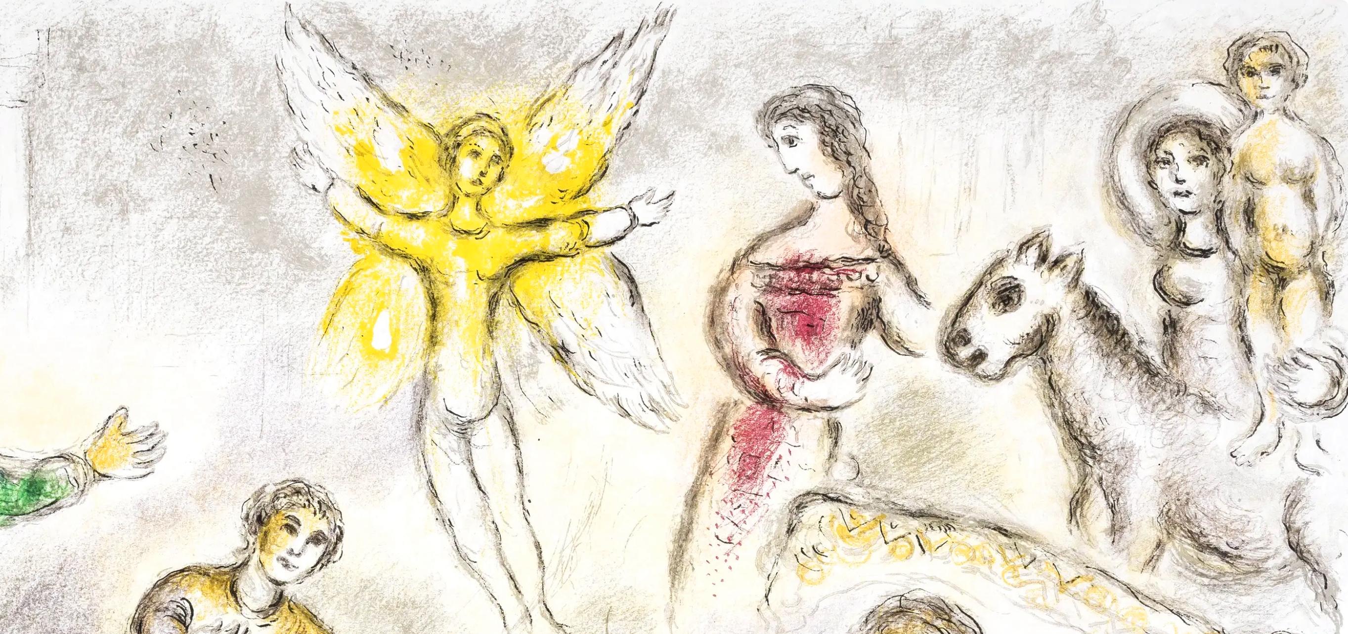 Marc Chagall, Der wiedergefundene Frieden, from Homer, Die Odyssee (after) For Sale 1
